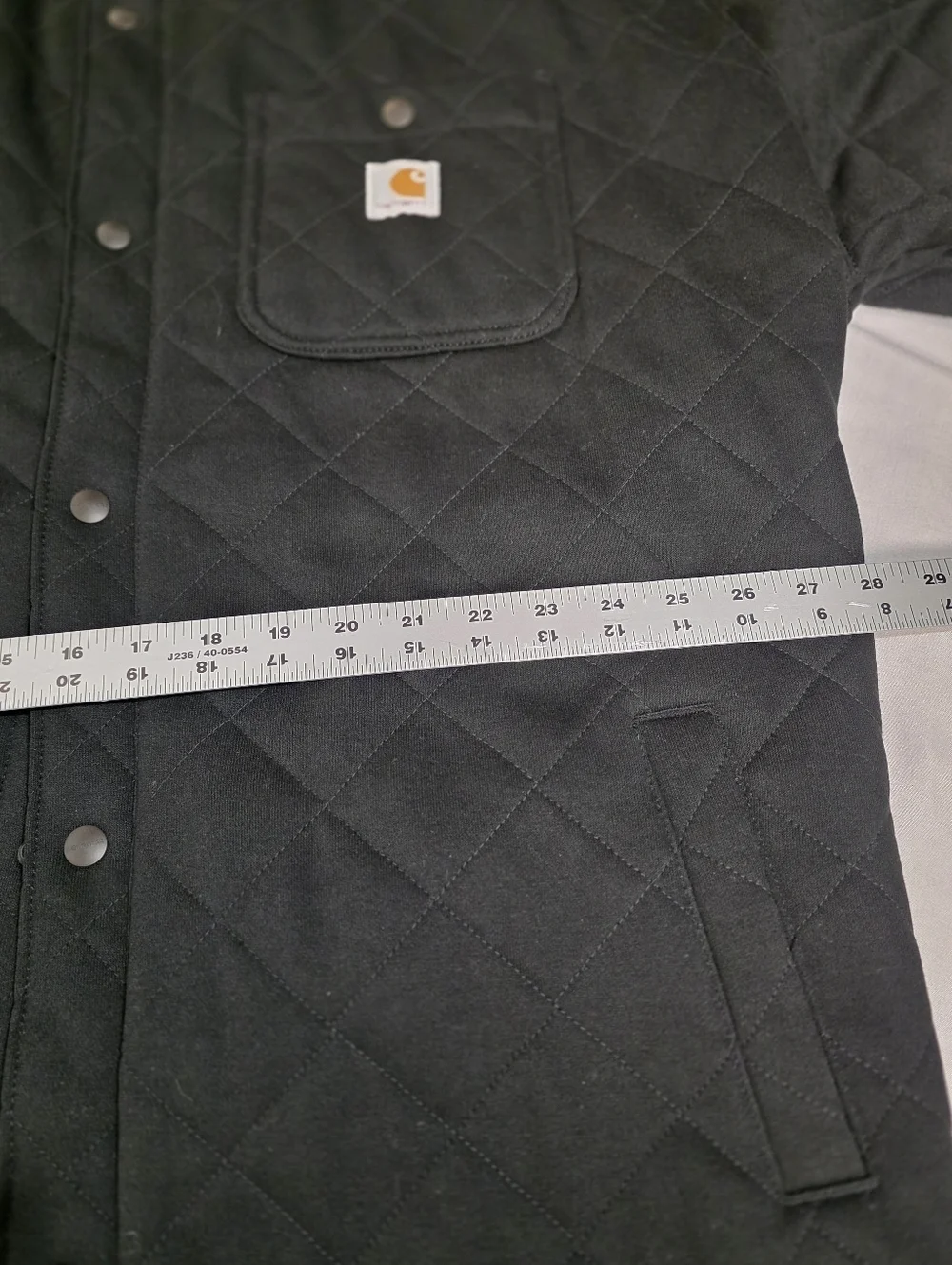 Carhartt Rain Defender Loose Fit Heavyweight Quilted Snap Front Shirt Jacket 3XL